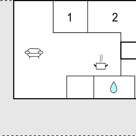 Дом отдыха Stunning In With 3 Bedrooms And Wifi Mern